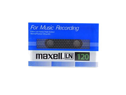 Аудиокассета Maxell LN120 For Music Recording
