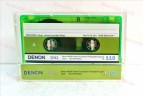 ​Аудиокассета неоновая зелёная DENON DN1/110