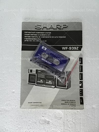 Manual + demo cassette for tape recorder SHARP WF939Z(BK)