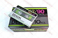 DENON DX2/90 audio cassettes in box