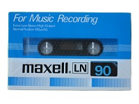 Audiokassette Maxell LN90 For Music Recording