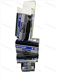 Boxen für SHARP S-90 Audiokassetten