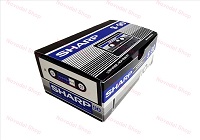 Boxes for audio cassettes SHARP S-90